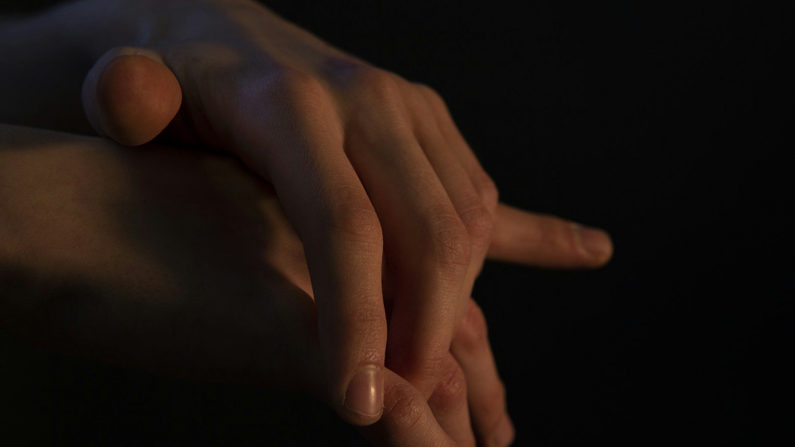 a close-up of a hand