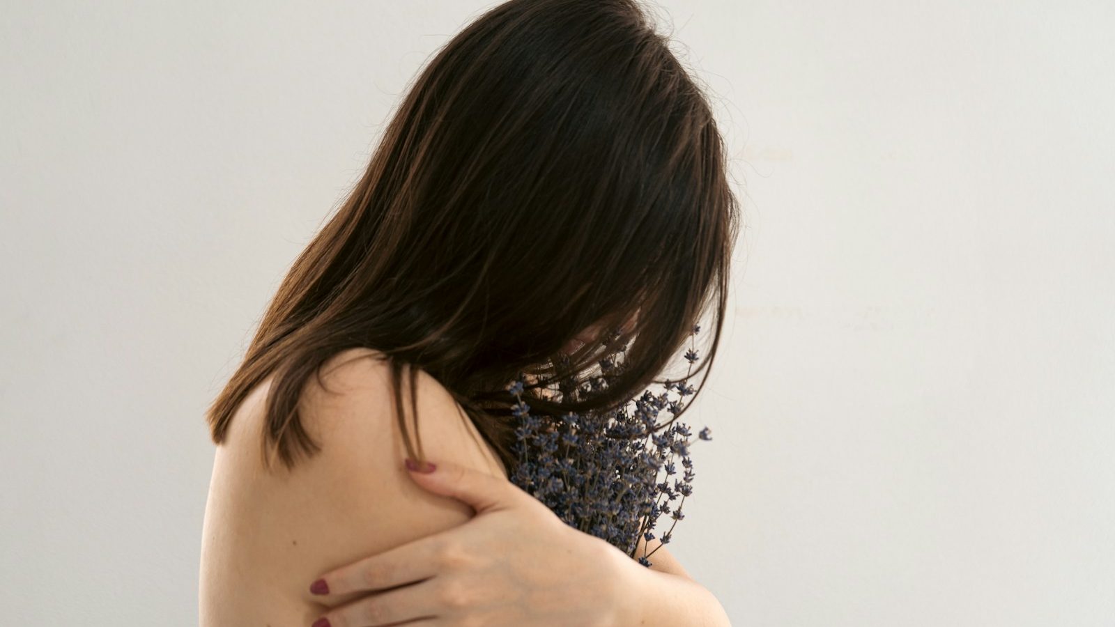 a woman with her back to the camera